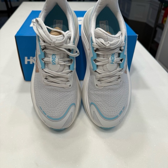 HOKA Skyward X Women’s Running Shoes Sneaker Grey Aqua NEW IN BOX Sz 6.5 - Picture 5 of 8